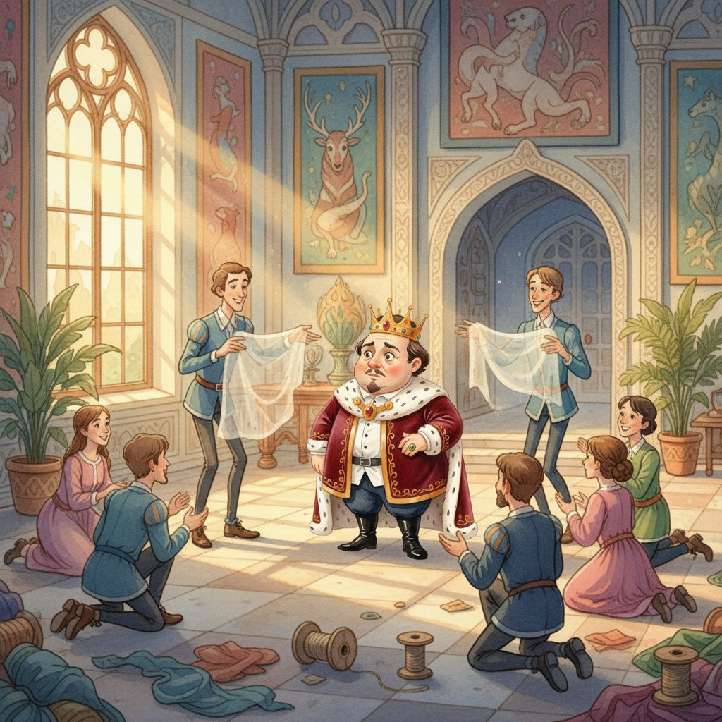 The Emperor's New Clothes — illustrated children's story