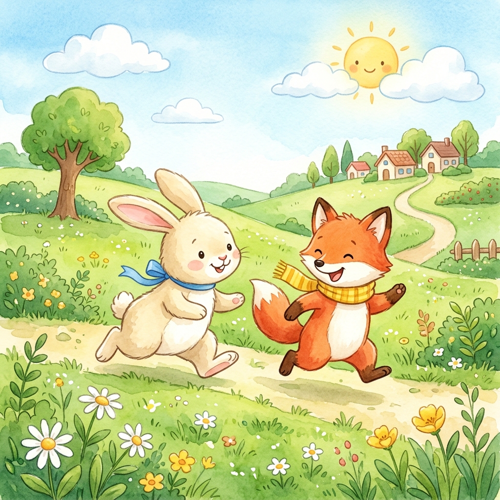 The Tortoise and the Hare's Big Race