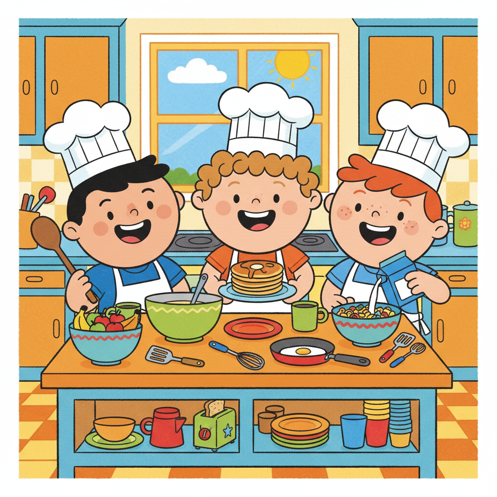 Too Many Cooks illustration