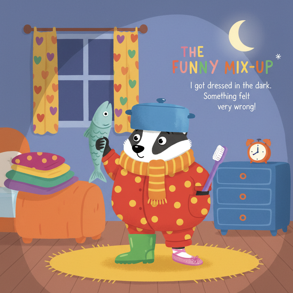 Illustration for The Funny Mix-Up