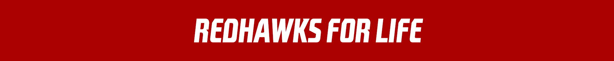 TREx NBanner - Redhawks For Life