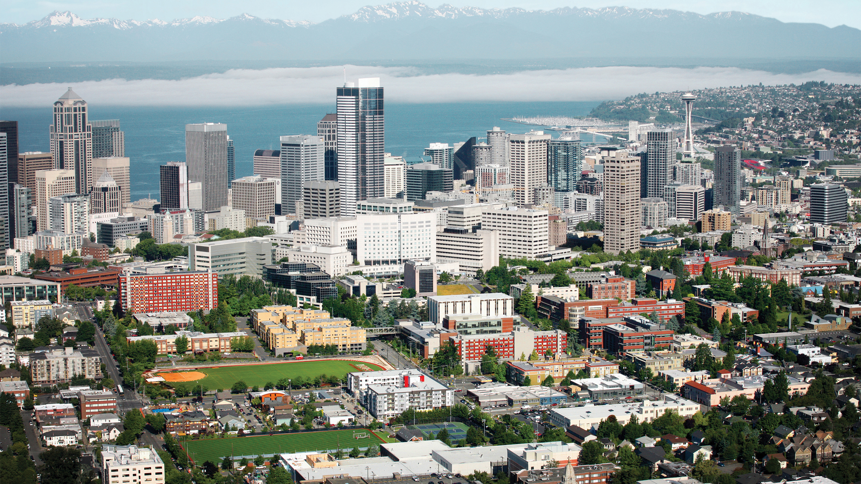 Seattle U Campus Arial