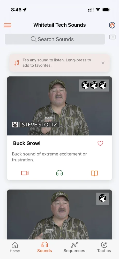 Whitetail Tech on a phone