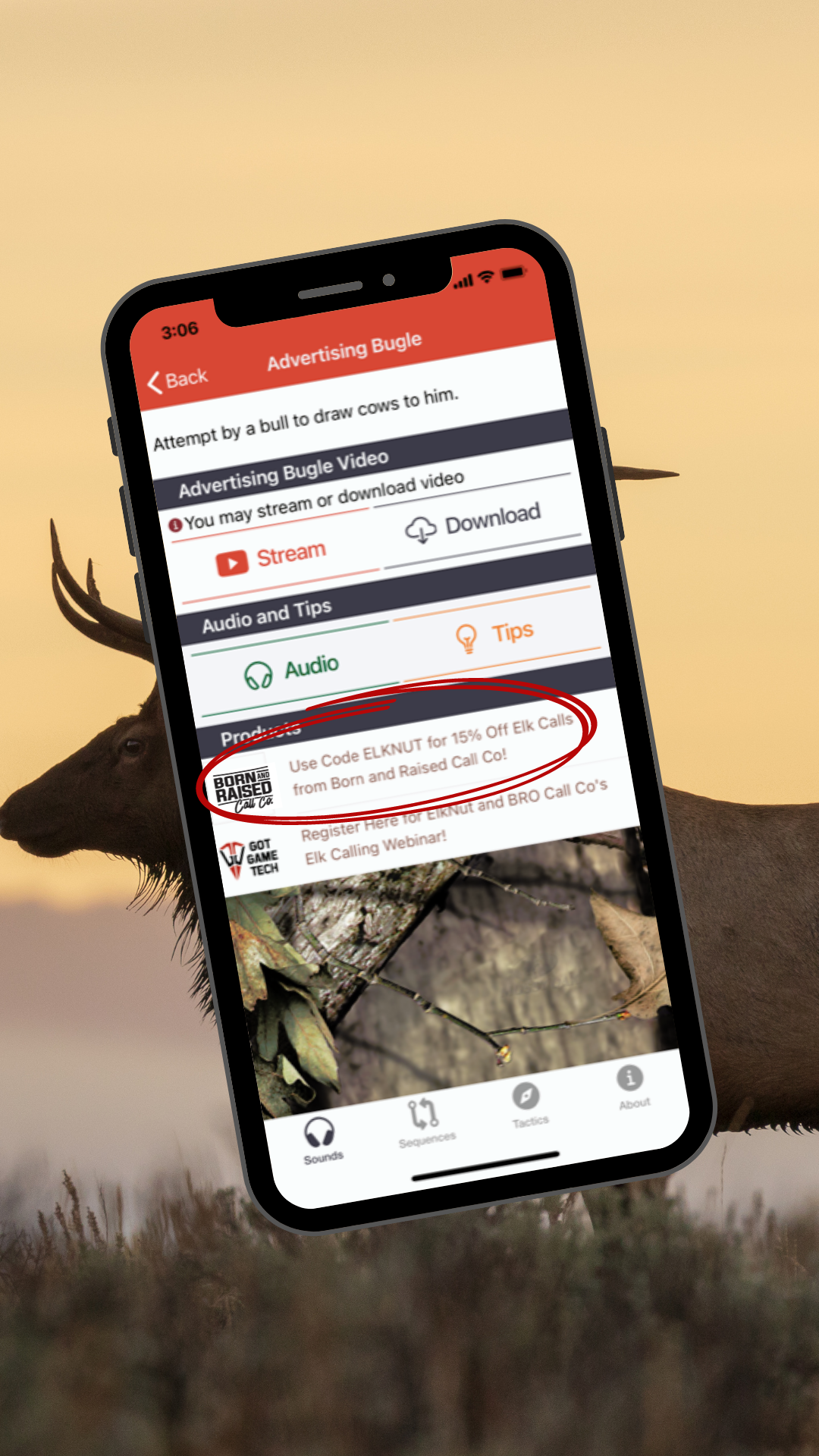 ElkNut App Users Save Money on BRO Call Co. Elk Calls!