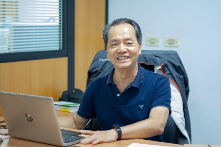 ▲聯華製粉營銷中心資深顧問陳澄漳/中時電子報攝