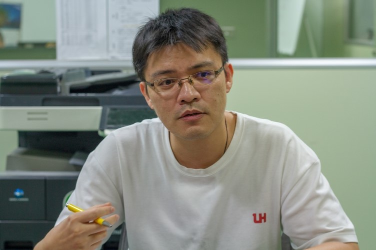 ▲聯華製粉研發中心課長顏士峰/中時電子報攝