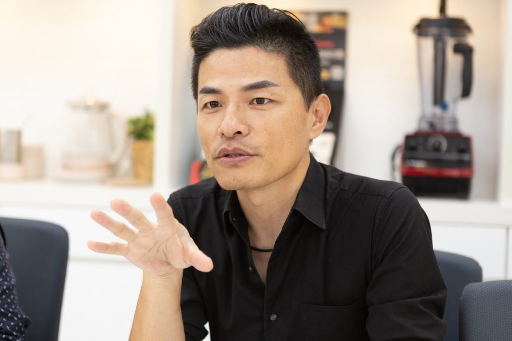小V爸分享接觸綠拿鐵的契機/中時電子報攝