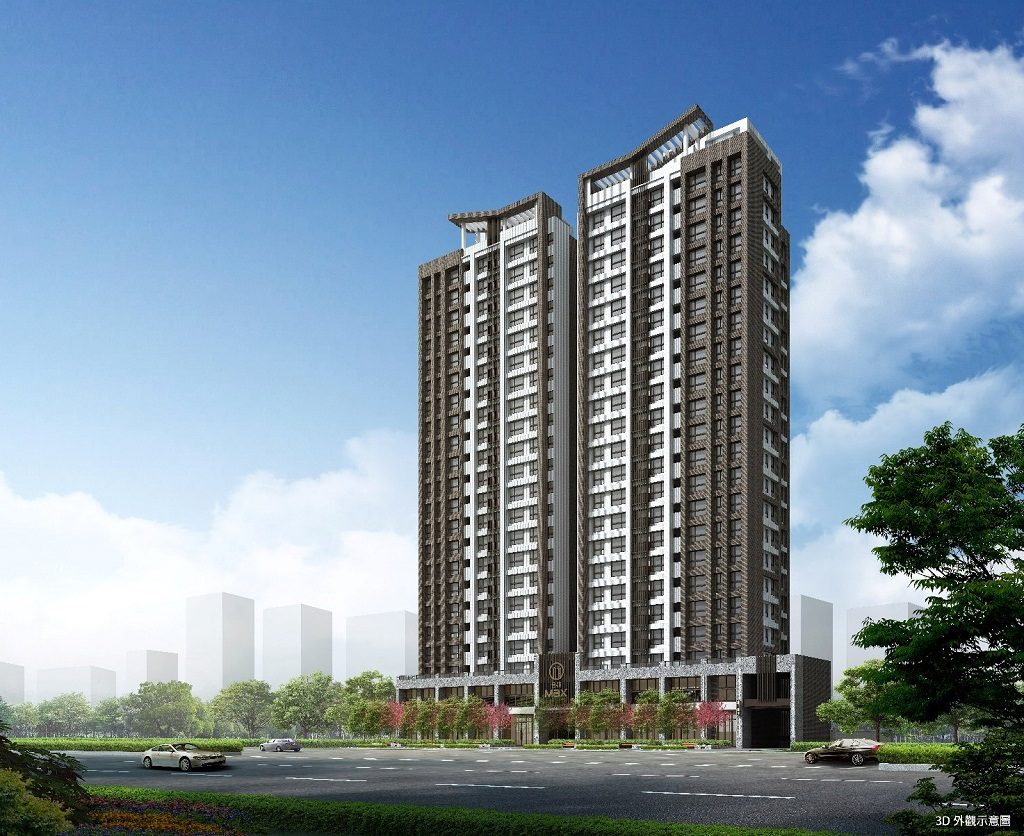 桃園八擴區知名建案「合雄Max」/截取自官網