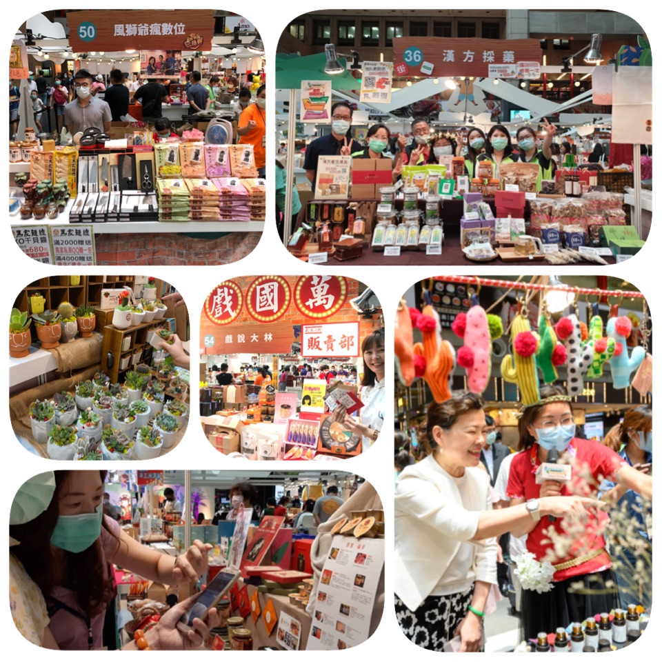 ▲現場商品琳瑯滿目，民眾消費心滿意足。/圖業者提供