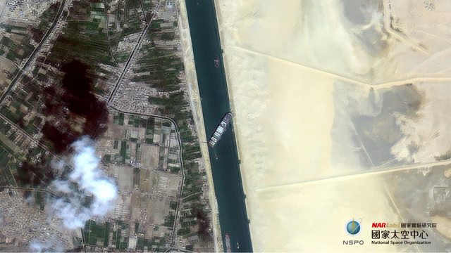 台灣福衛五號 彩色解析度4公尺 (圖/翻攝PTT)
