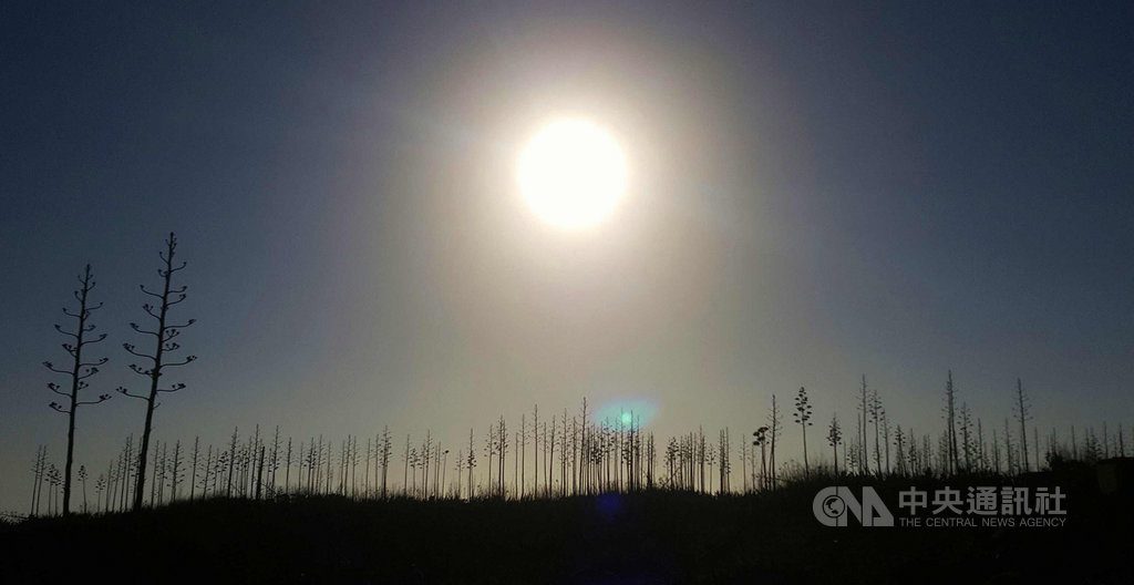 明（9日）一些地區可能會出現36度高溫。（圖／中央社）