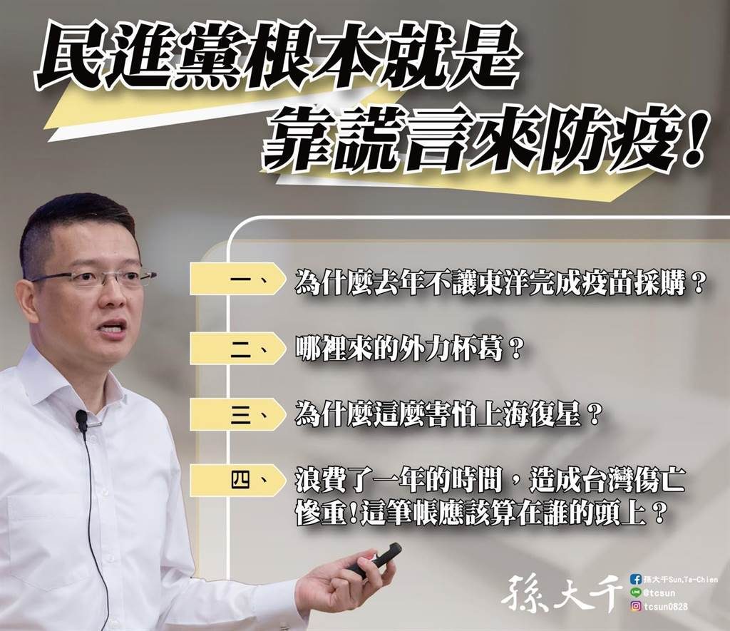 圖／翻攝自《孫大千Sun, Ta-Chien》臉書