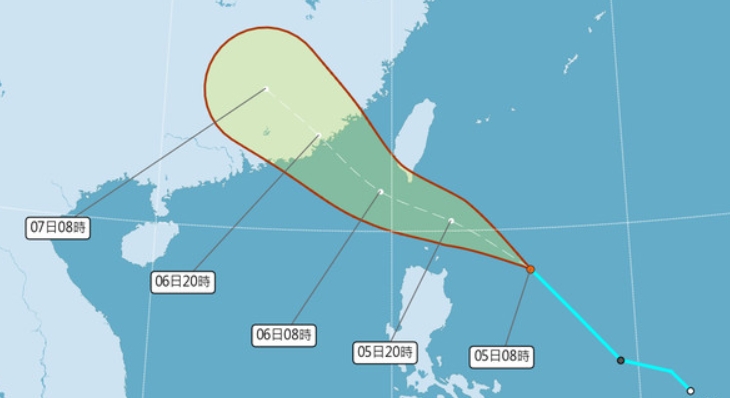 (圖/翻攝自中央氣象局)