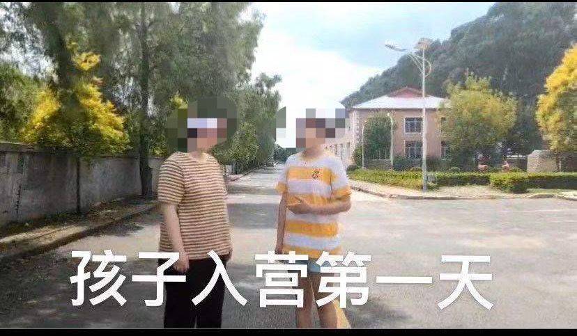 張美慧入營第一天。(圖/新京報)