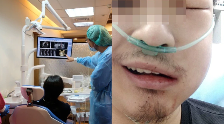 屏東1名21歲男大生到牙科醫院拔智齒,不料中途突然呼吸困難馬上轉急診。(圖/屏東基督教醫院提供)