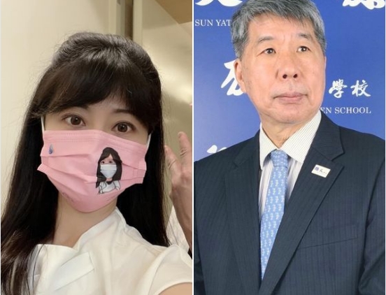 高嘉瑜分析張亞中為何異軍突起。 (合成圖/翻攝自臉書)