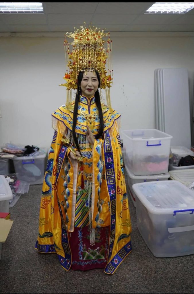 陳亭妃扮演媽祖。（圖／陳亭妃辦公室提供）