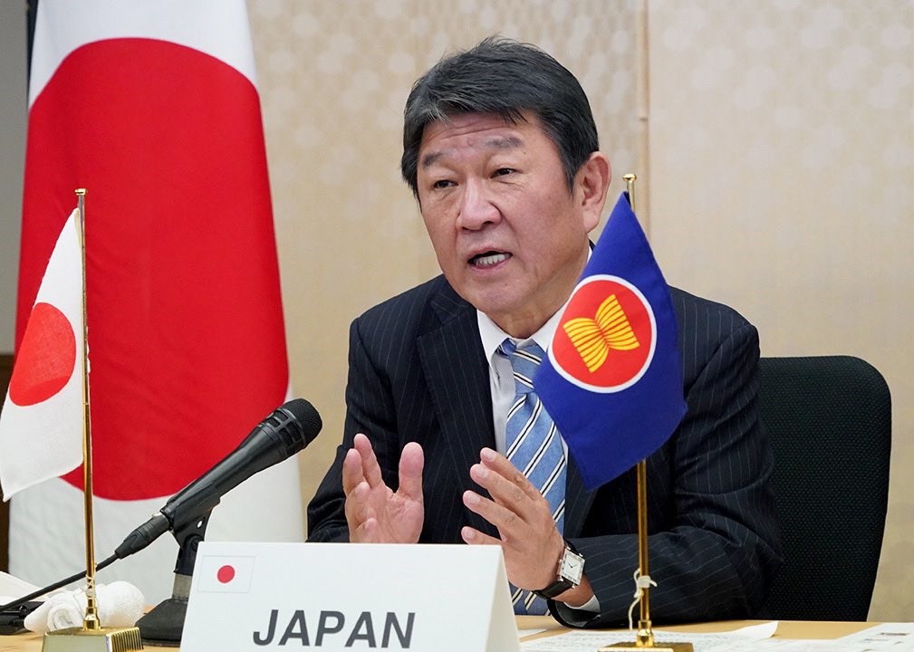 外務大臣內定由茂木敏充擔任。（圖取自twitter.com/moteging）