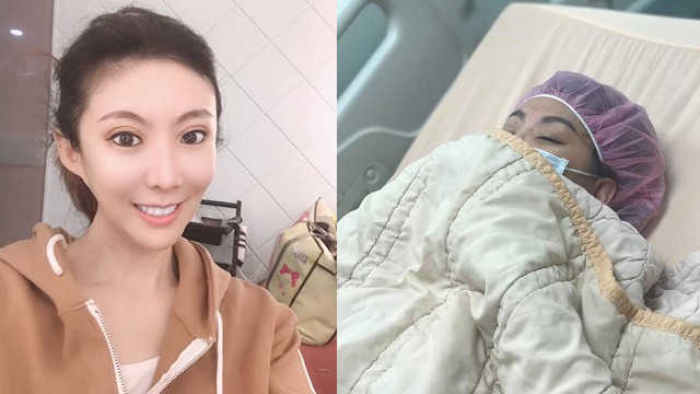 李宇柔因腸爆裂和死神拔河。(圖/翻攝自FB)