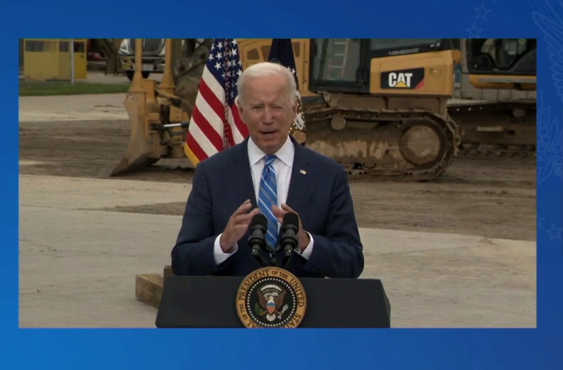 美國總統拜登表示，曾與大陸主席習近平提及台灣　雙方皆同意遵守台灣關協議。（圖／翻攝自臉書／WhiteHouse）