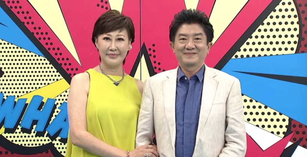 Carol(左)不滿老公彭華幹花費百萬收藏飛機模型。(圖/中天綜合台提供)