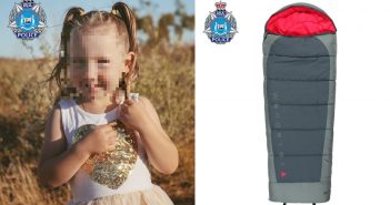 澳洲1名女童與家人到海邊露營，結果隔天一早「連人帶睡袋」失蹤。（圖／翻攝自Western Australia Police Force臉書）