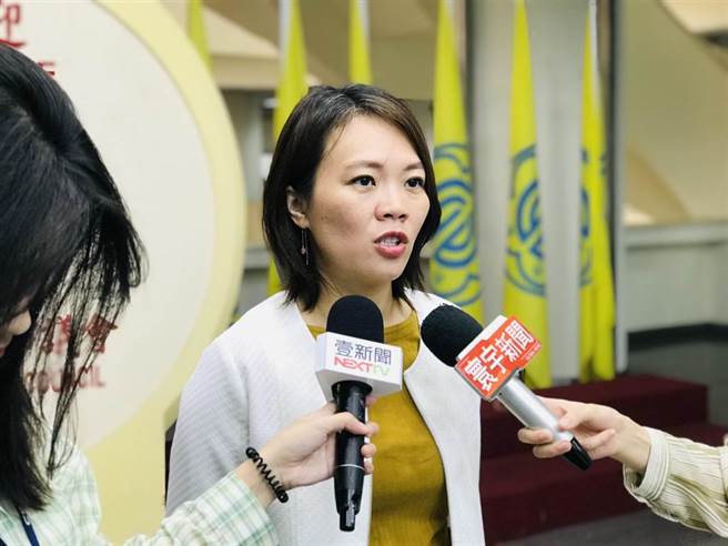 民進黨發言人簡舒培(攝自中天新聞)