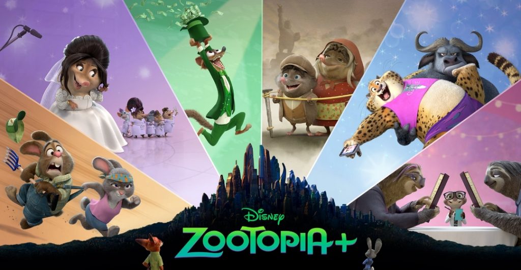 迪士尼動畫電影《動物方城市》將推出衍生短劇《Zootopia+》。（圖／翻攝自推特）