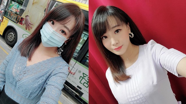林佑之在主播檯以套裝示人(右),休假逛街穿蕾絲服小露性感(左)。(圖/翻攝林佑之IG)