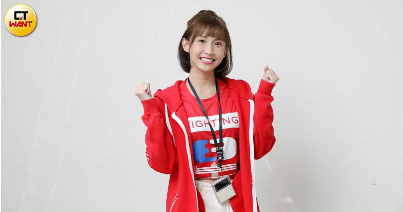 第三季的《全明星運動會》紅隊經理仍由人氣很高的粿粿擔任。（圖／侯世駿攝）