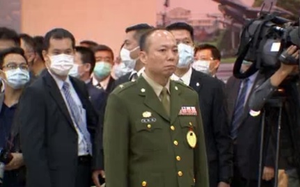 總統府侍衛室外衛主任陳敏華涉國安私菸案(攝自中天新聞)