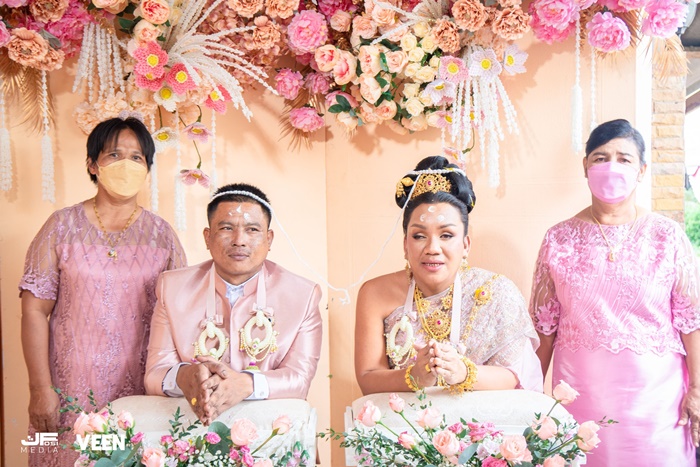 maeying lee上個月才剛和男友結婚,如今驚爆又恢復單身。(翻攝泰國《k@pook!》網站)