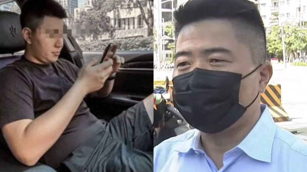瑪莎拉蒂車主張男 、台中中二選區補選擬參選人顏寬恒。(圖取自臉書)