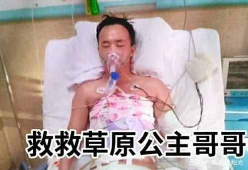 草原公主的哥哥為了救妹妹身受重傷。（圖／擷取自百家號）