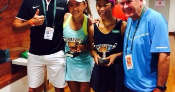 大陸網球女獎彭帥曾與台灣網球女將謝淑薇搭檔雙打。