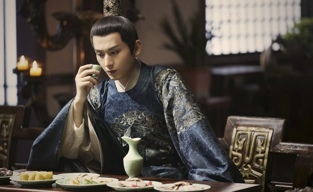 成毅在《長安諾》飾演九皇子蕭承煦。（圖／中天娛樂台提供）