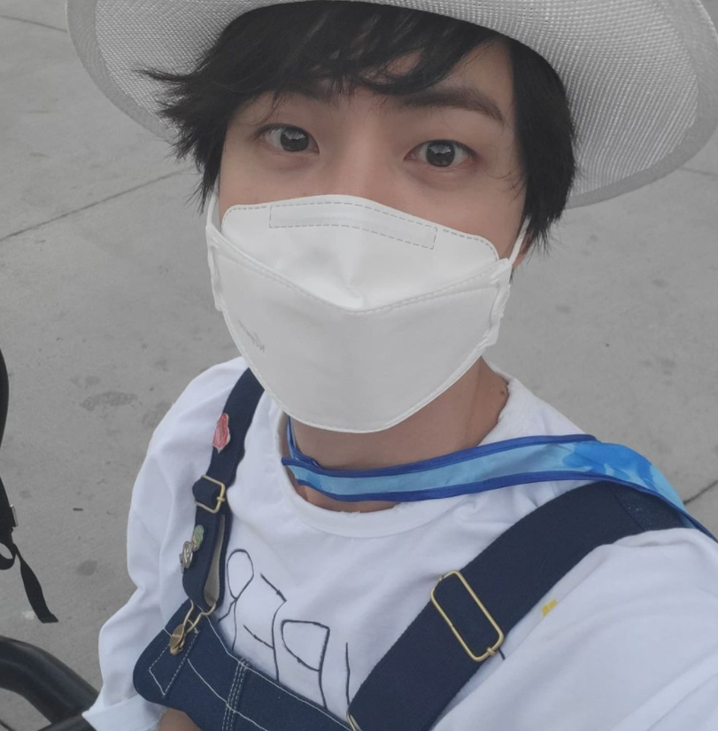 金碩珍確診。（圖／翻攝自金碩珍IG）