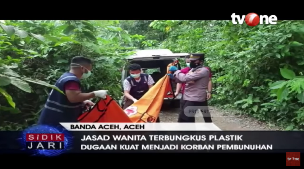 印尼亞齊省其勿剎（Aceh Besar）發生一起恐怖藏屍、棄屍案！（圖／翻攝自《tvOneNews》YouTube）