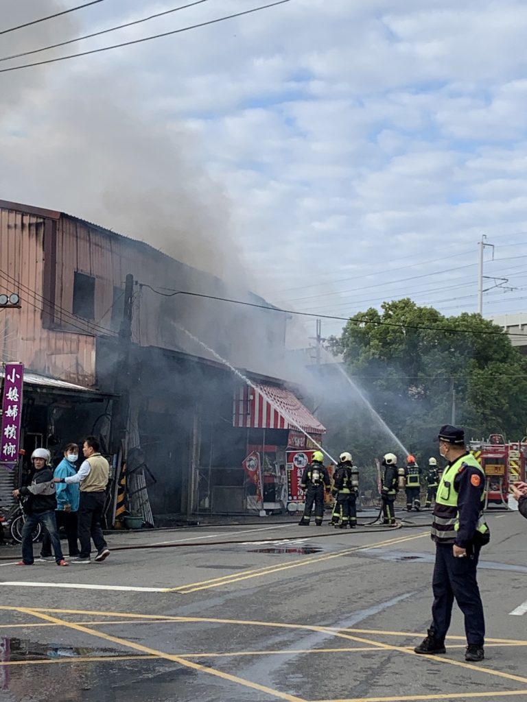 台中神岡發生嚴重火警！（以上圖／中天新聞）
