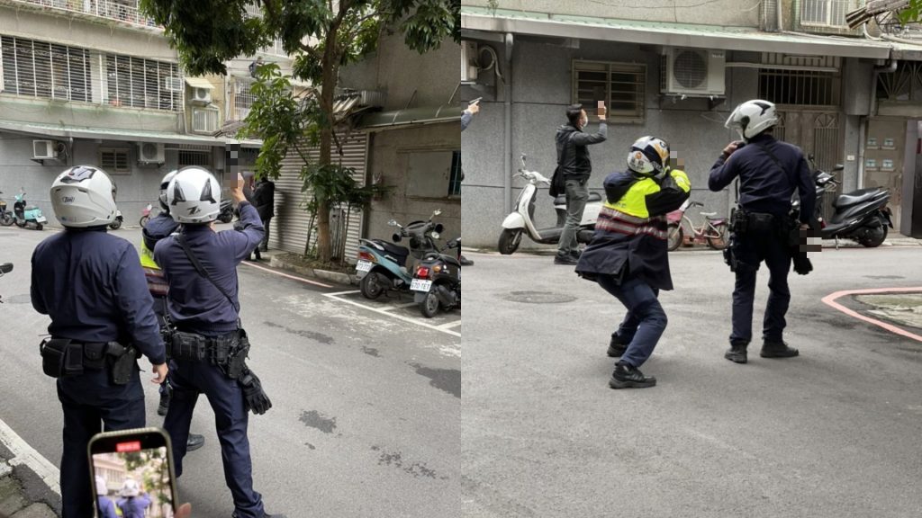 永和今日上午爆發 激烈槍戰。（合成圖／翻攝自記者爆料網）