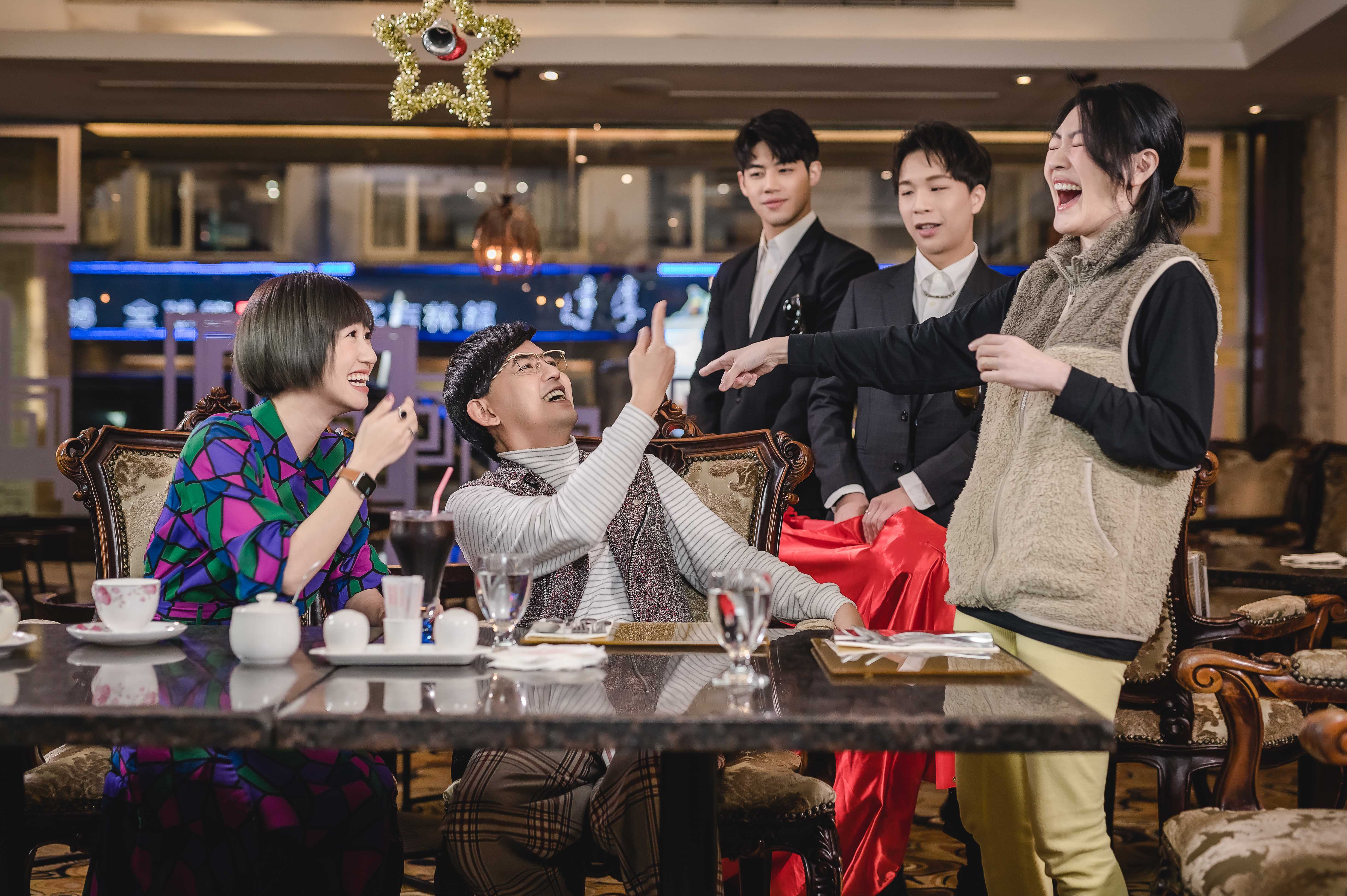 小S訪問前男友黃子佼,預告有彩蛋。 (圖/ CATCHPLAY+ 提供)