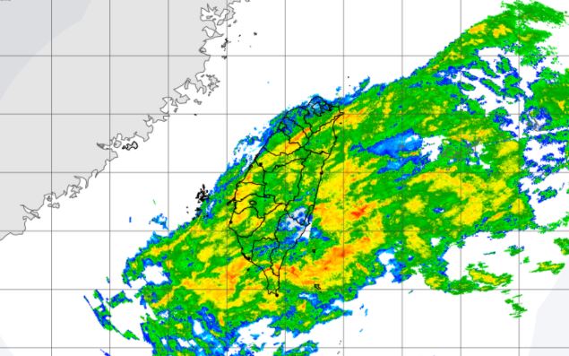 氣象局針對5縣市發布豪大雨特報。（圖／氣象局）