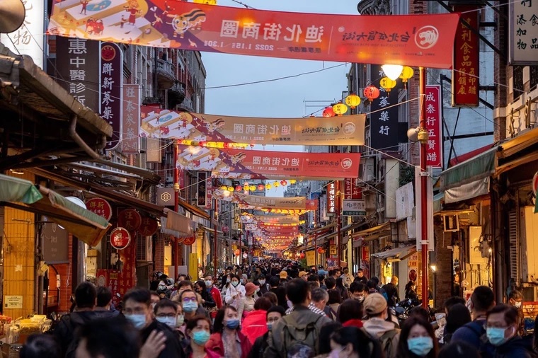 台北市今年年貨大街不開放外攤(商業處提供)