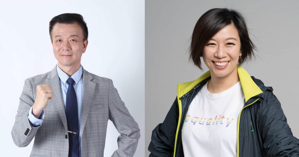 于北辰公開力挺林靜儀。(圖/翻攝自臉書)