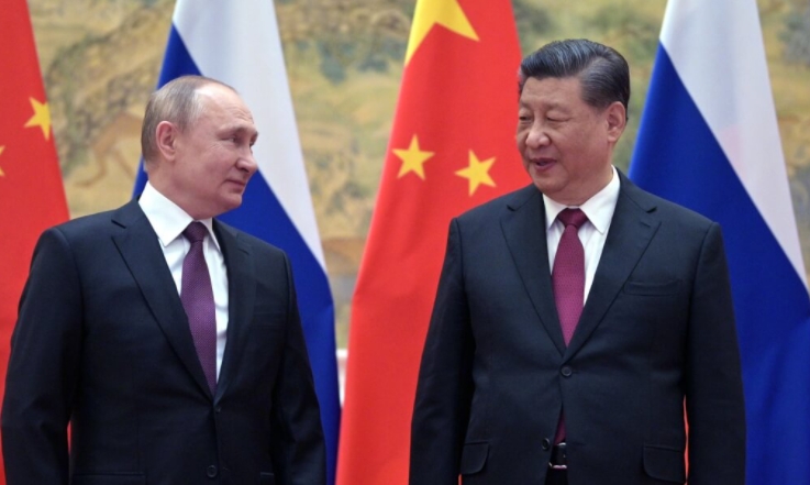 據外媒報導指出，俄羅斯向中國大陸尋求軍事及經濟上的援助。（圖／翻攝自推特／KremlinRussia_E）
