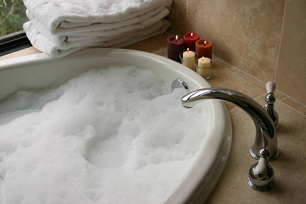 浴缸放熱水燙死中風母。（圖／示意圖／取自Pixabay）