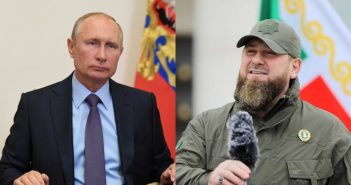 車臣領導人卡迪羅斯在第一時間出兵協助俄羅斯，不過卻傳出目前已撤退。（圖／翻攝自推特）