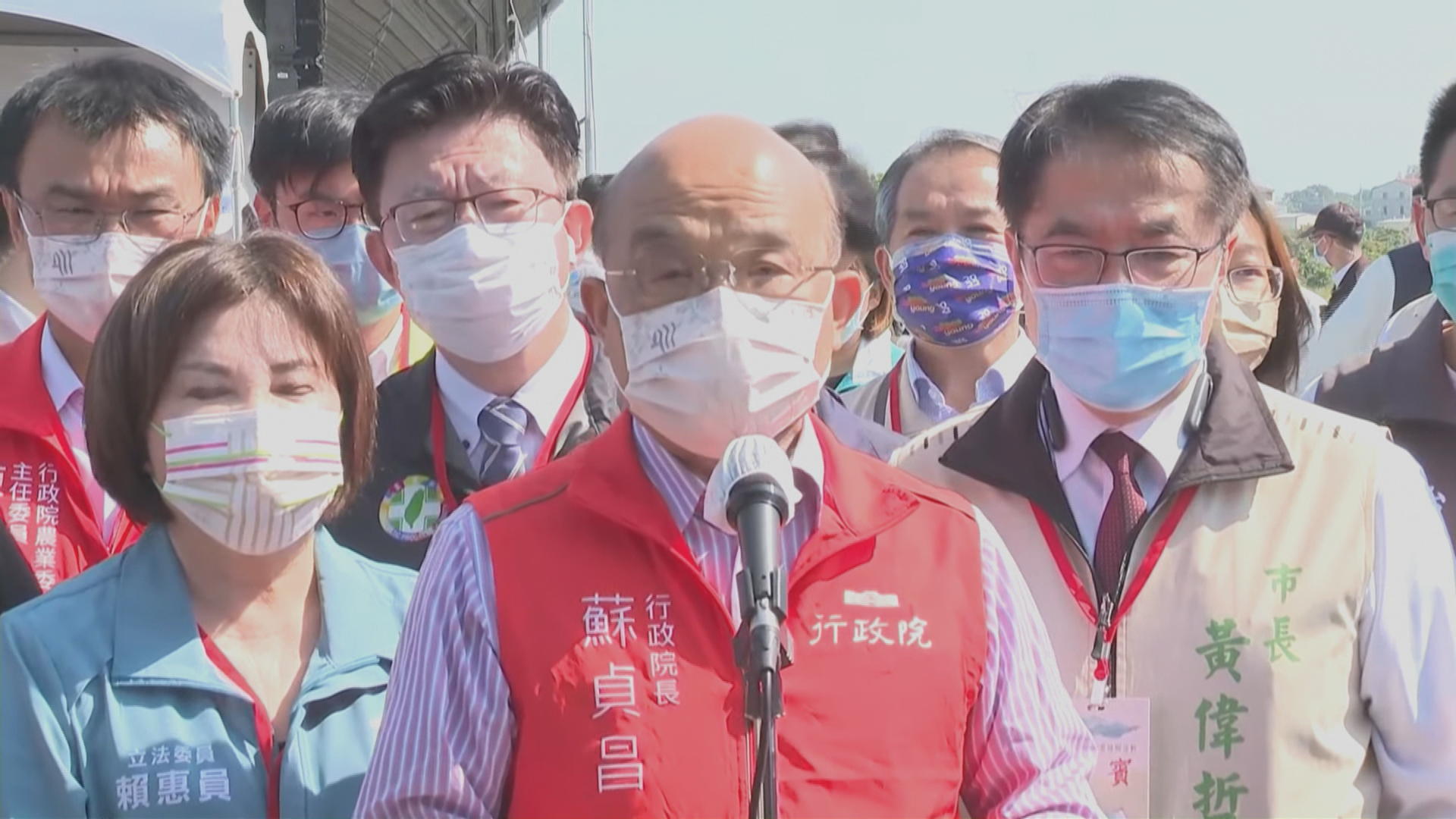 不敢承諾不跳電!蘇貞昌還嘴硬,酸蔣萬安「街頭小混混」。(圖/中天新聞)