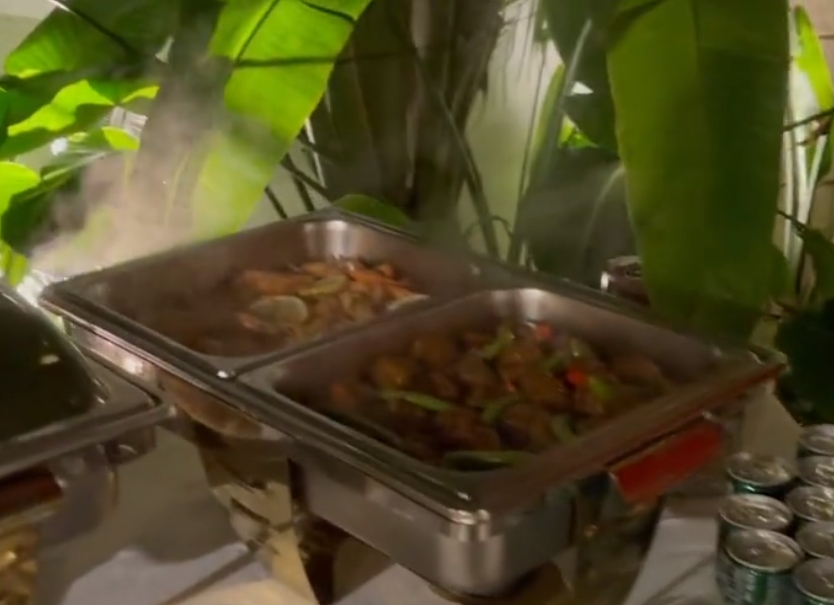 徐乃麟的buffet聚餐驚呆全網。(圖/翻攝自IG)