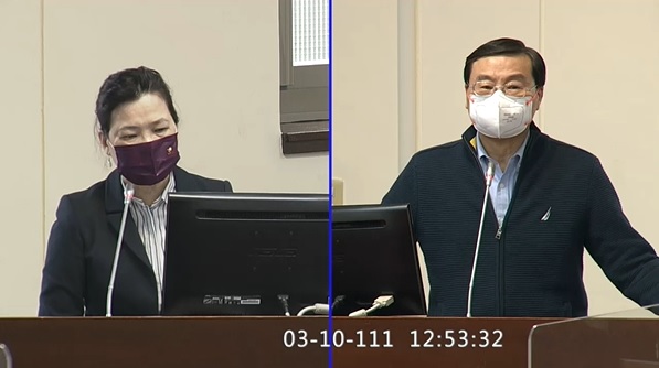 立委曾銘宗質詢經濟部長王美花(攝自立院直播頻道)